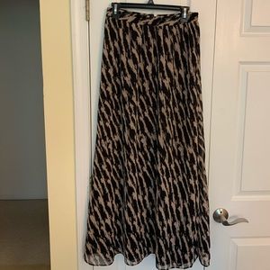 BCBG flowy maxi skirt